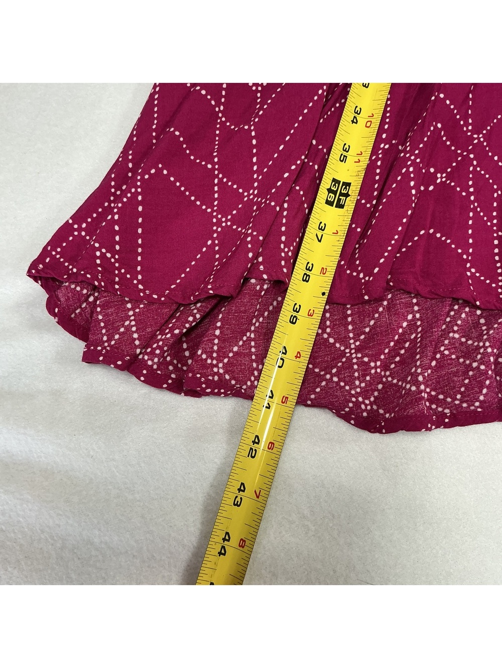Torrid Size 0 Pink Geometric Print Sleeveless Swing Dress Plus Size - Picture 8 of 10